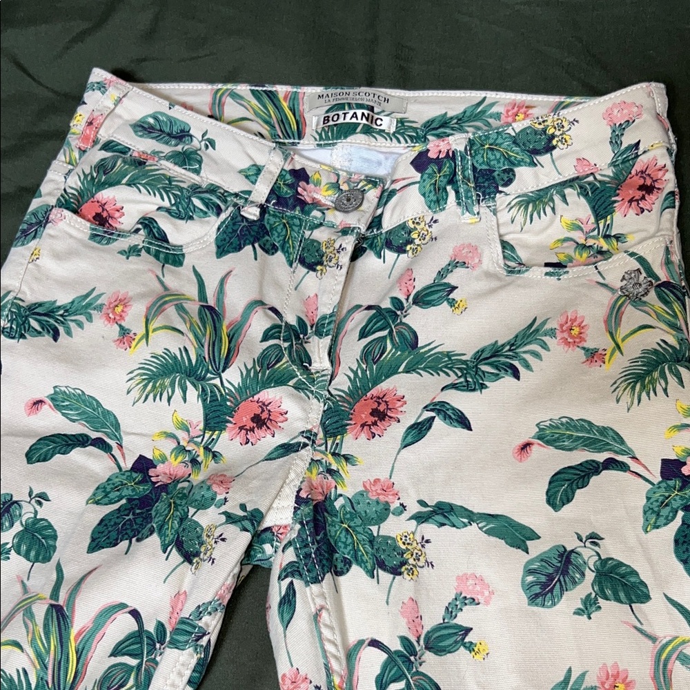 Maison Scotch La Femme Selon Marie Botanic Skinny Pants